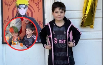 Las fotos del cumpleaños de 7 de Toribio, el Juana Repeto, con homenajes a Lionel Messi