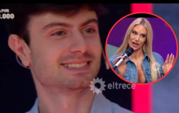 Un participante de Los 8 escalones reveló el regalo que le hizo a su novia y conquistó a Luciana Salazar