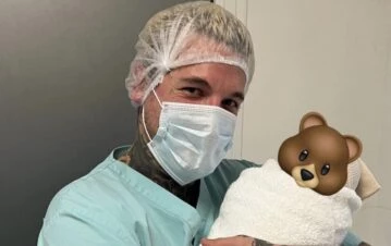 ¡Amor Puro! Alex Caniggia compartió un tierno video junto a su hija Venezia: “Todo el día…”