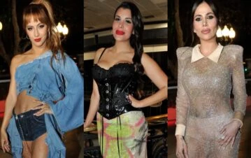 El ranking de las 10 peores vestidas de la noche de gala para la foto del Bailando 2023