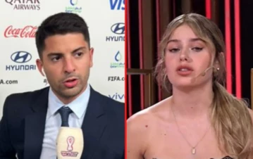 Blanqueado: cómo se pusieron de novios Coti Romero y el periodista deportivo Gastón Edul