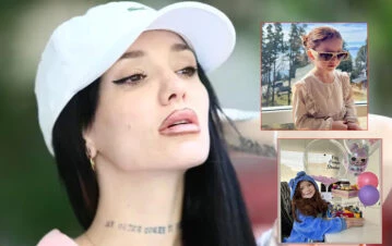El tierno álbum de fotos de las hijas de La Joaqui: Shaina y Eva, fashionistas y compinches