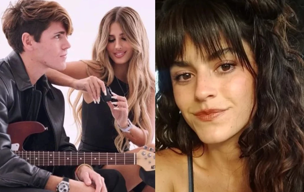 La foto de Julieta Poggio y Valentina, la hermana de Marcos Ginocchio.