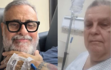 Luis Ventura mostró cómo quedó de su operación y se burló de Jorge Rial