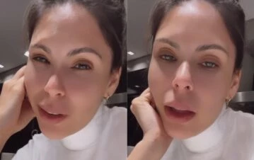 Barby Franco enfrentó las críticas que le hicieron por como cría a su hija en contacto con un perro