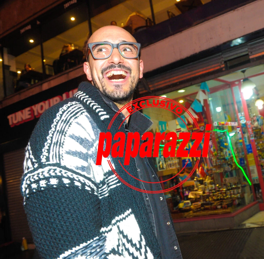 Abel Pintos fue al teatro