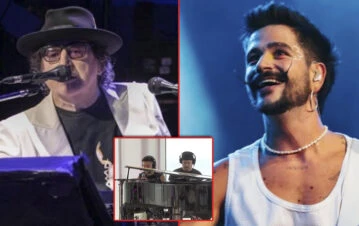 ¡Lágrimas! Camilo interpretó un tema de Charly García con Migue Granados y emocionó a todos