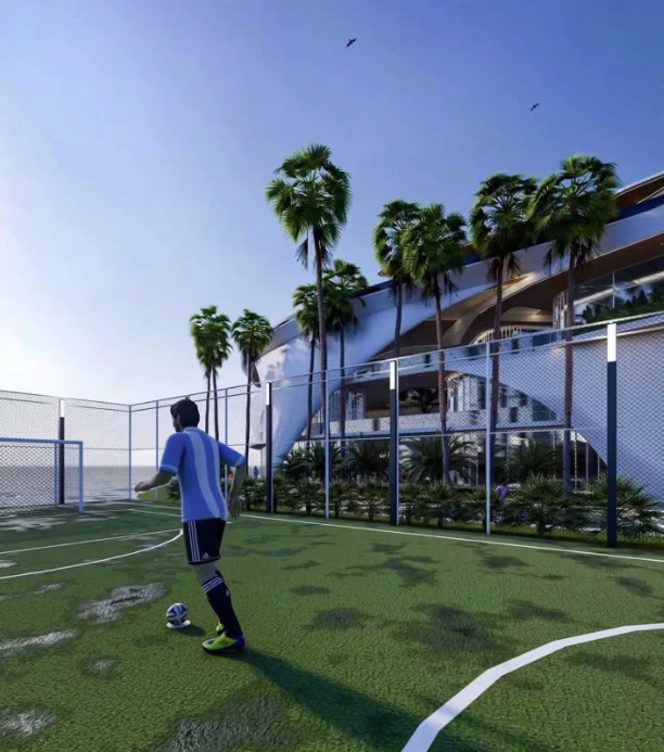 A mansão de Messi na costa de Miami