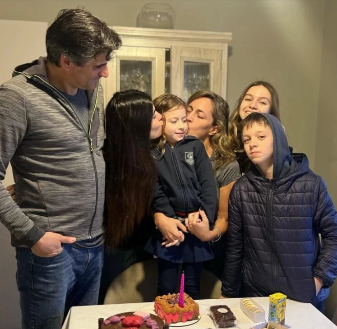 El cumpleaños de la hija de Sandra Borghi