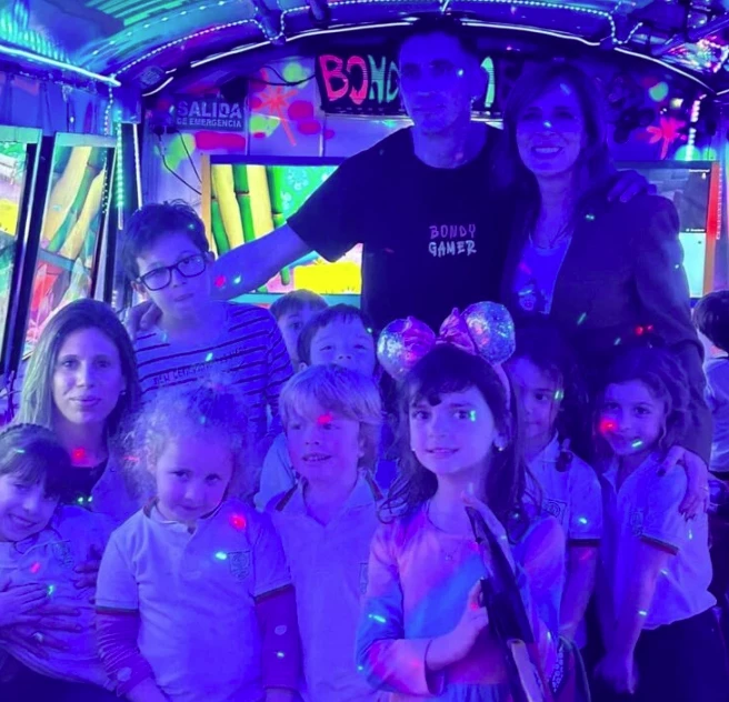 El cumpleaños de 6 de la hija de Sandra Borghi