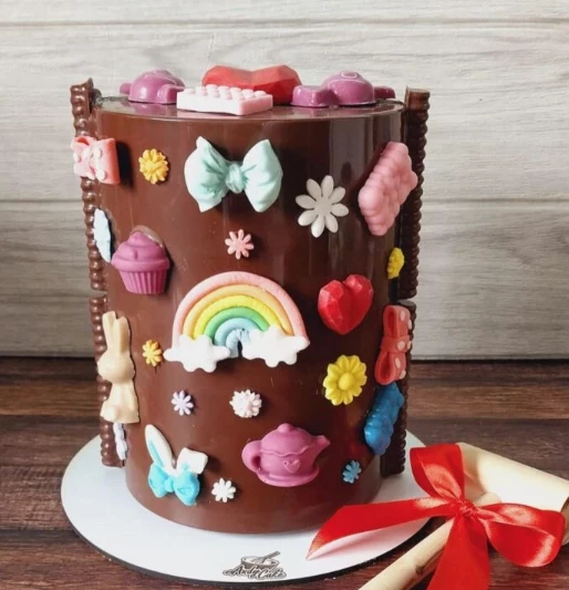 La torta de cumpleaños de la hija de Sandra Borghi