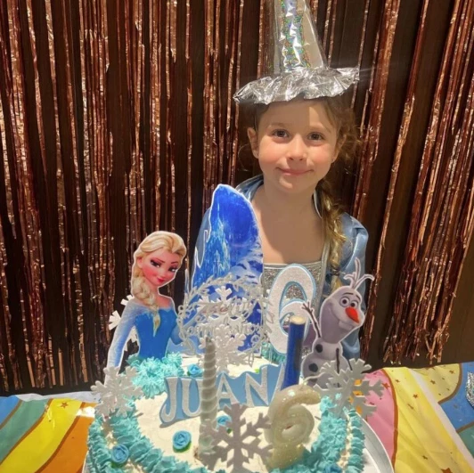 La hija de Sandra Borghi festejó su cumpleaños