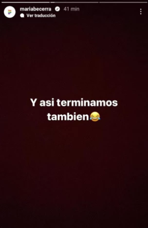 El mal momento que vivió María Becerra en un show de Bolivia