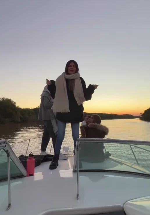 La imagen inédita de Silvina Luna