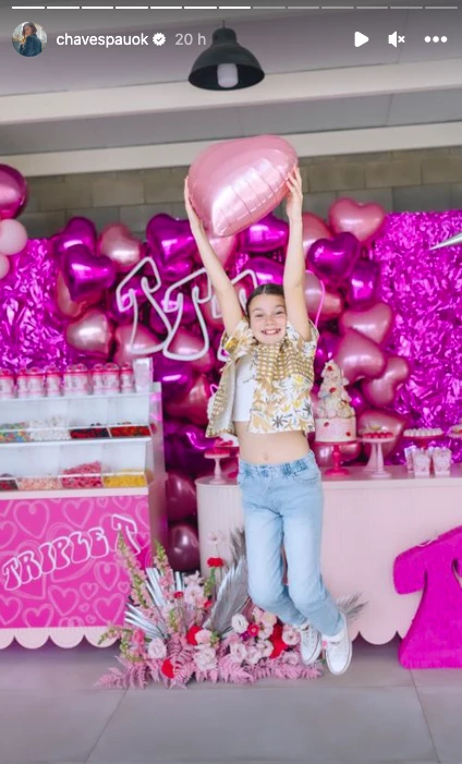 La hija de Paula Chaves festejó su cumpleaños