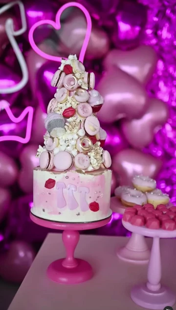 O bolo de aniversário de Olivia Alfonso