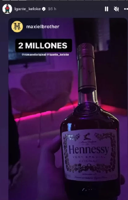 Así festejó L-Gante su libertad con su mánager