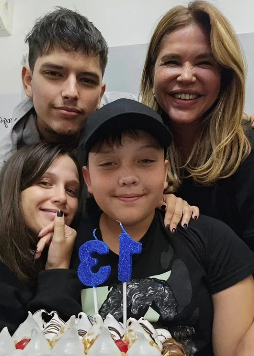 El cumpleaños del hijo de Nazarena Vélez