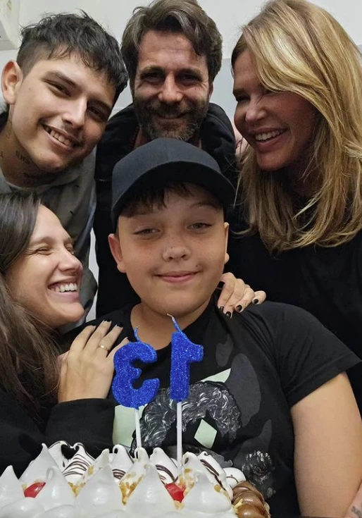 El hijo de Nazarena Vélez cumplió 13 años