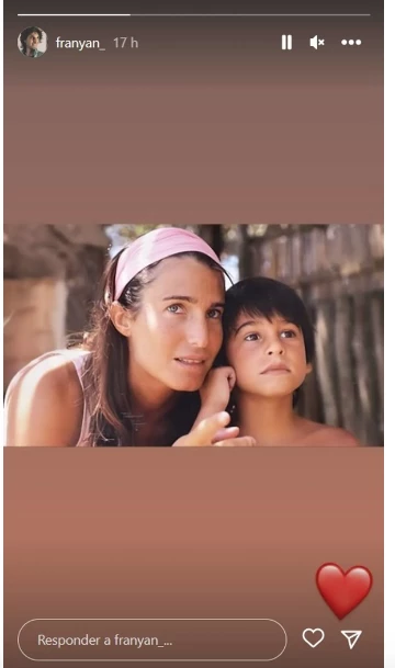 La foto que subió el hijo de Romina Yan