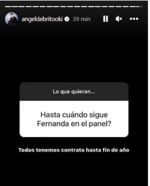 Ángel de Brito habló del futuro de Fernanda Iglesias en LAM