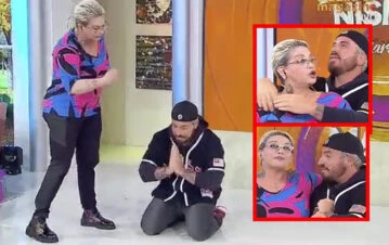 Por qué Fede Bal irrumpió en el programa de Carmen Barbieri y le pidió perdón de rodillas: "Pensó que me había..."