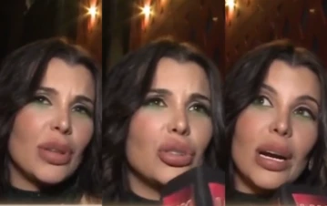 Desesperada, Charlotte Caniggia pidió por el bienestar de su familia