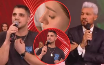 ¡Tensión en vivo! El Conejo se peleó con Coti Romero en el Bailando tras confesar que fue infiel