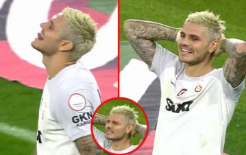 El blooper del año: Mauro Icardi quiso imitar a Messi y erró un gol insólito