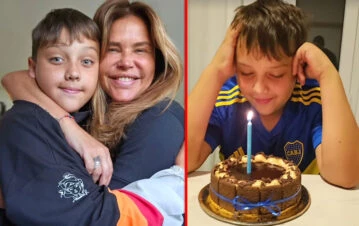 El álbum de fotos del cumpleaños de Thiago, el hijo de Nazarena Vélez: DJ privado y matiné
