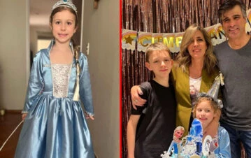 El álbum de fotos del cumpleaños que Sandra Borghi le organizó para su hija de 6 años