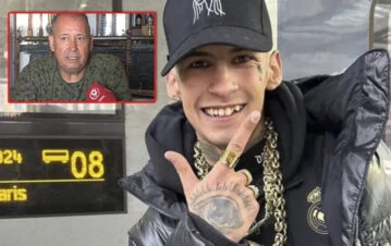 El papá de L-Gante reveló los cambios de conducta que tiene el cantante después de pasar tres meses preso