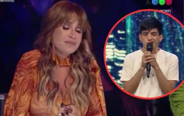 Flor Peña se emocionó con la historia de un bailarín con parálisis facial en Got Talent