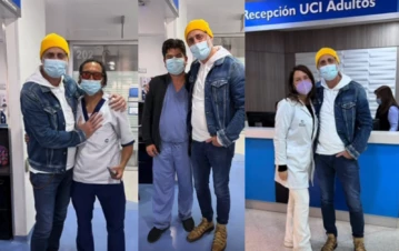 Cómo fue el encuentro de Jorge Rial en Colombia con los médicos que le salvaron la vida