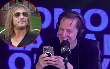 El vídeo del insólito momento que vivió Matías Martín al aire: saludó a Claudio Caniggia por su cumpleaños y no era