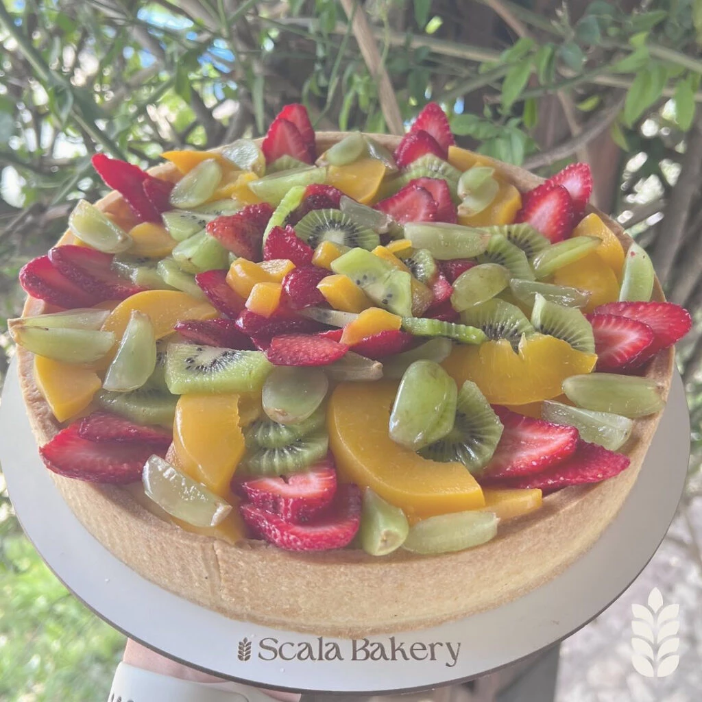 NO ES UN CUADRO DE VAN GOGH, ES LA TARTA DE FRUTAS DE LA HERMANA DE SCALONI. IMPOSIBLE RESISTIRSE.