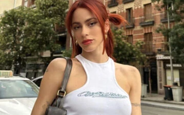 Tini Stoessel se tatuó una frase muy emotiva en su cuello: qué significa
