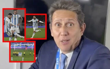 El "insulto" de Juan Pablo Varsky a Lio Messi cuando le metió su golazo a Ecuador: "Perdoname, pero sos un..."