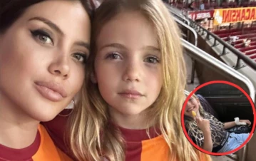 Wanda Nara mostró cómo se viste su hija Isabella para ir al "super" en Turquía