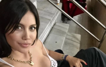 Cómo se vistió Wanda Nara para ir a ver a Icardi al estadio del Galatasaray