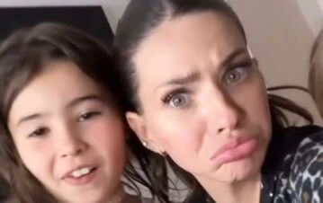 El verdadero motivo que tuvo Rufina, la hija de la China Suárez, para plantarla en su videoclip: "Me dejó por..."