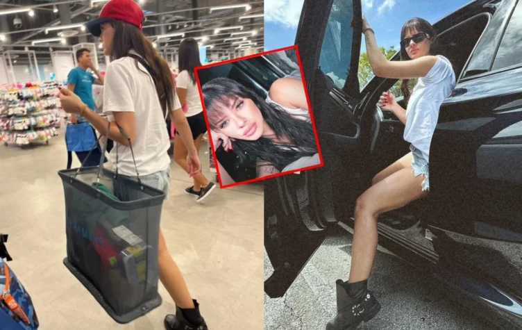 La China Suárez de compras low cost en Miami.