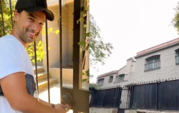 El Chino Leunis mostró cómo es la casa que se compró para refaccionar y vivir con su familia ensamblada