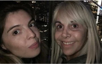 Las fotos inéditas que mostró Claudia Villafañe de las hijas de Dalma Maradona, Roma y Azul: "Mis angelitos"