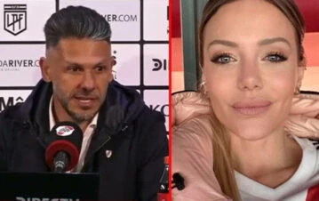 Evangelina Anderson contó cuál es el rendimiento de Martín Demichelis jugando a Los 8 escalones