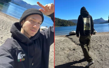 El viaje soñado de Franco Masini y su joven y monísima novia: ¿quién es ella?