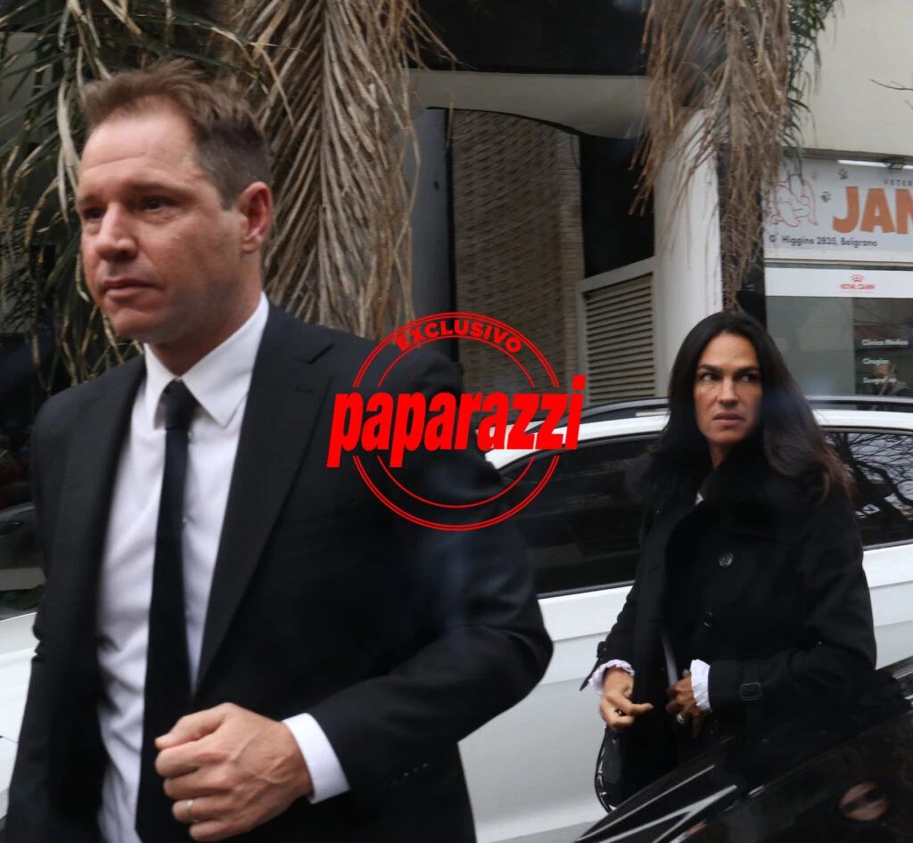 EL PRESIDENTE DE RIVER Y ACCIONISTA MAYORITARIO DEL BANCO MACRO, JORGE BRITO, ACOMPAÑO LA DESPEDIDA DE SILVINA LUNA JUNTO A VAZA GIZMAN.