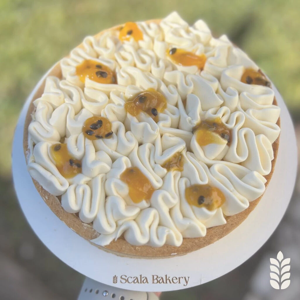 DELICADISIMA TARTA DE MARACUYA. TAN LINDA COMO EL SEGUNDO GOL EN LA FINAL DE QATAR.