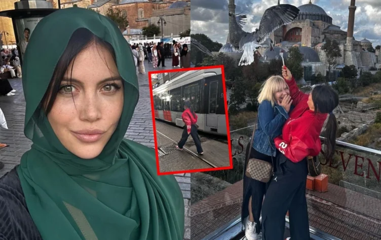 Wanda Nara se fue de citytour por Estambul.