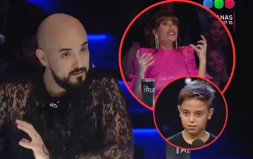 Abel Pintos se burló de cómo canta Flor Peña y la imitó en Got Talent